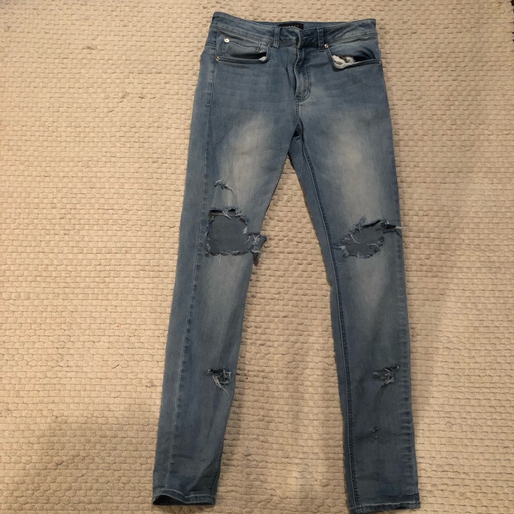 Pacsun Stacked Skinny Jeans
